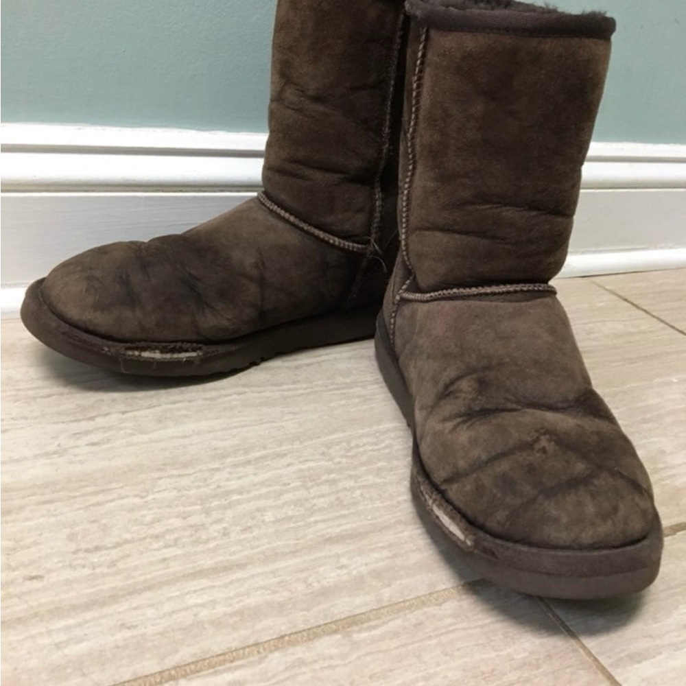 UGG Brown Suede Women's Boots